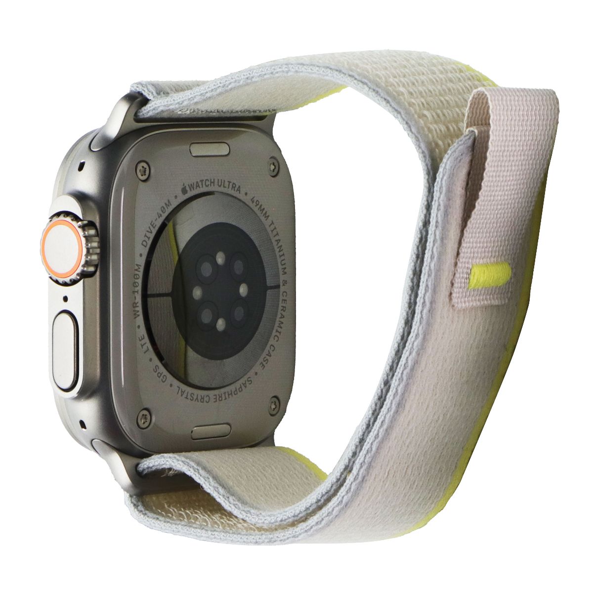 Apple Watch Ultra 49mm (A2622) GPS + LTE - Yellow/Beige/Gray Alpine Trail Loop