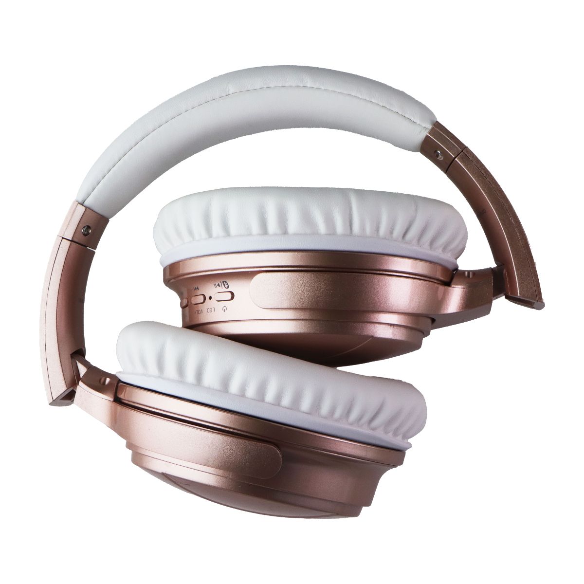 iLive Active Noise Cancellation Bluetooth Headphones - Rose Gold (USB-C)