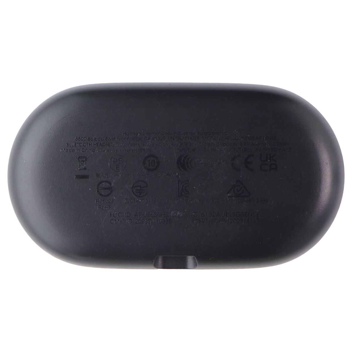 JBL Replacement SoundGear Sense Earbuds CASE - Black (CASE ONLY)