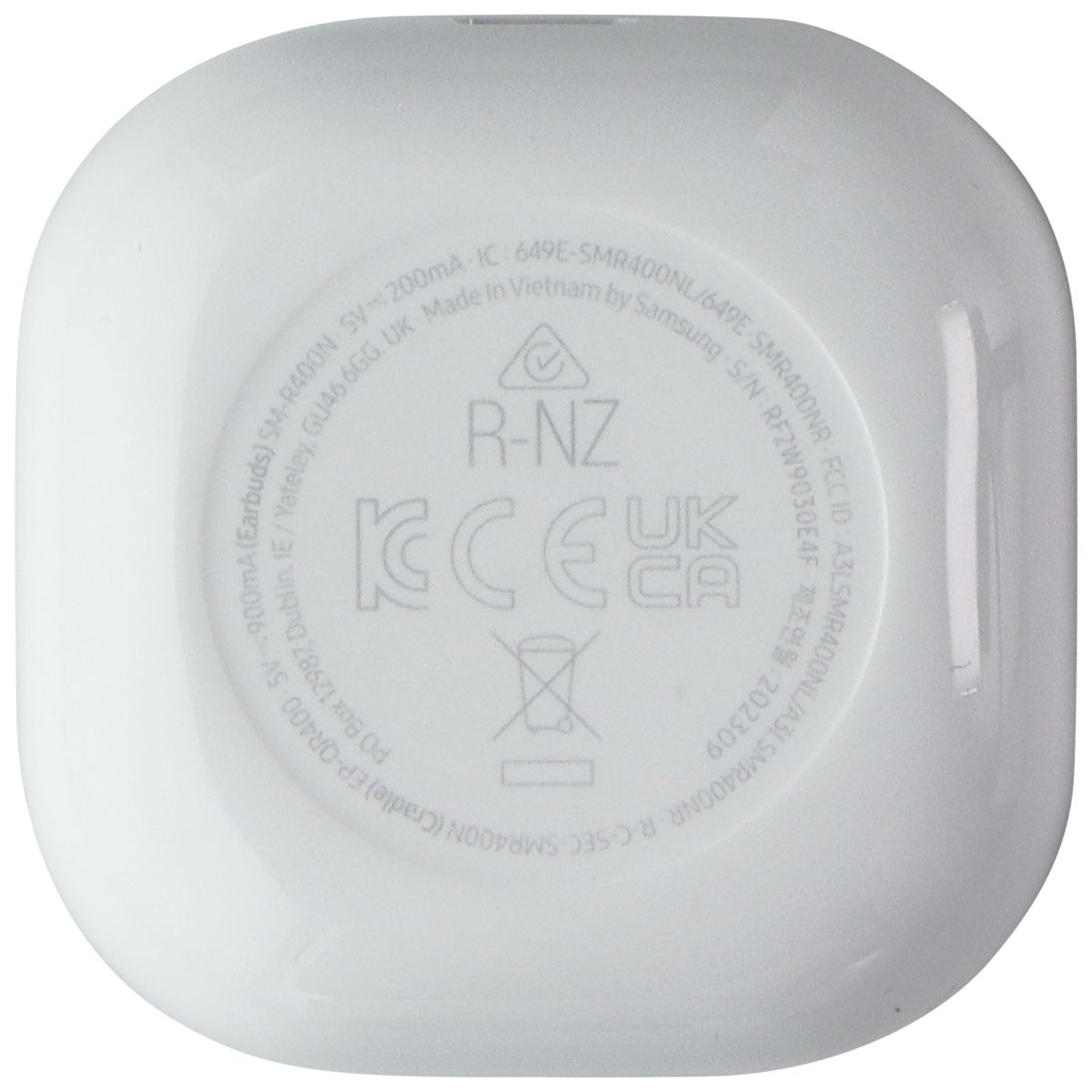 Samsung Original Replacement Charge Case for Galaxy Buds FE - White (EP-R400)