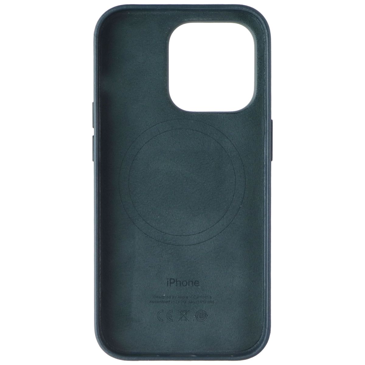Apple Official Leather Case for MagSafe for iPhone 14 Pro - Forest Green
