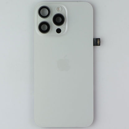Repair Part - Genuine Back Glass OEM w/ MagSafe from iPhone 15 Pro Max - White