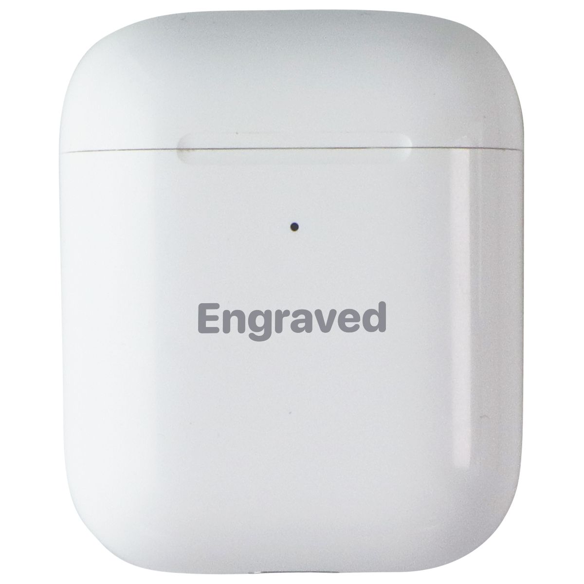 Apple AirPods (1st Gen) Headphones with Wireless Charging Case - White *ENGRAVED