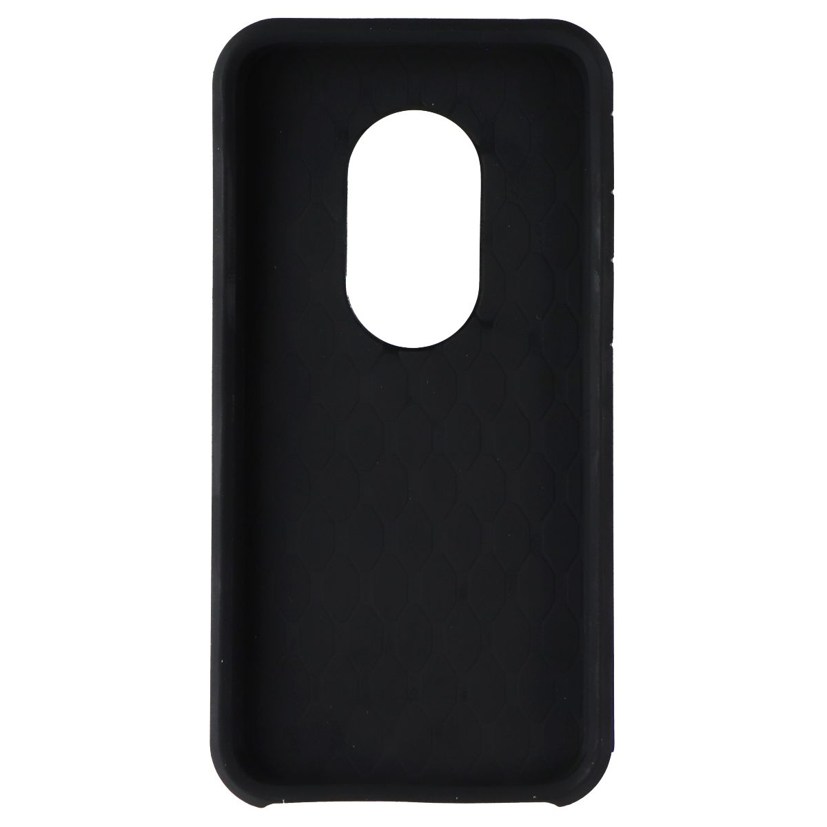 Asmyna Dual Layer Case for Motorola Moto G7 Play - Blue/Black