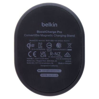 Belkin 15W BoostCharge Pro Convertible Magnetic Charging Stand - Black