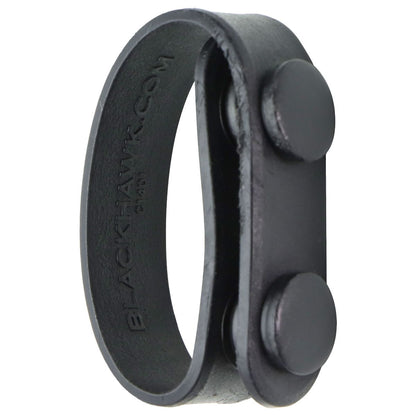 BLACKHAWK Molded Belt Keeper Duty Accessory - Black Leather