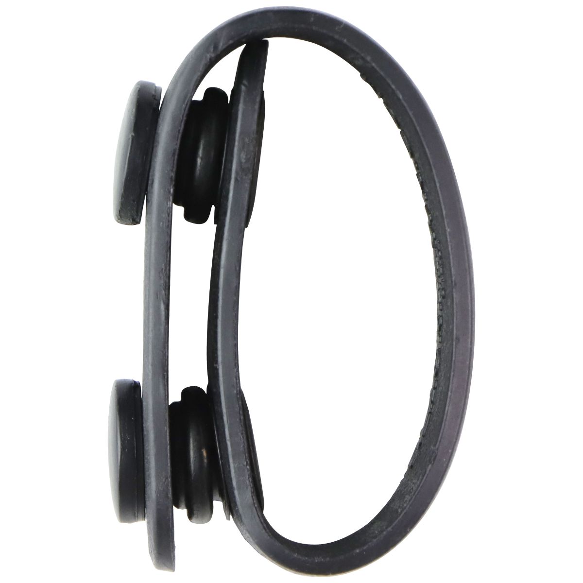 BLACKHAWK Molded Belt Keeper Duty Accessory - Black Leather
