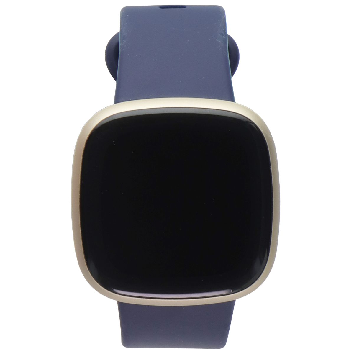 Fitbit Versa 3 Smartwatch (FB511) - Gold Case / Blue Infinity Bands (Full Set)