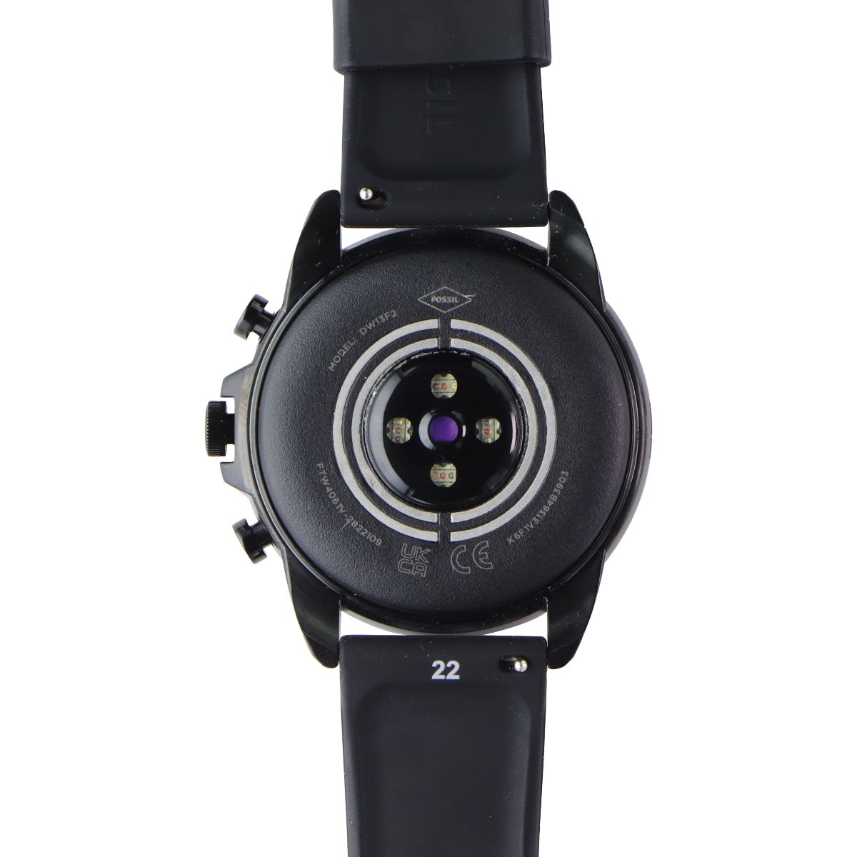 Fossil Mens Gen 6 (44mm) Smartwatch (DW13F2) GPS + Bluetooth - Black (FTW4061V)