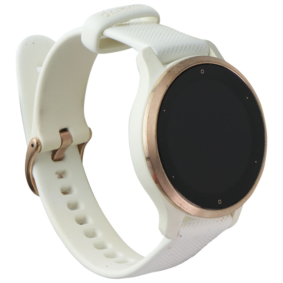 Garmin Venu 2S GPS Smartwatch - 40mm - Gold / White (010-02429-03)