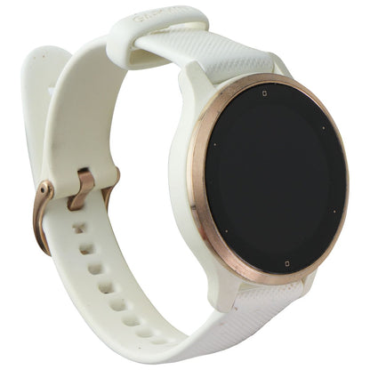 Garmin Venu 2S GPS Smartwatch - 40mm - Gold / White (010-02429-03)