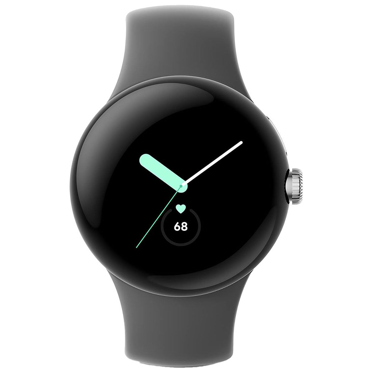 Google Pixel Watch 1st Gen (GQF4C) Smartwatch (Wi-Fi Only) - Silver/Charcoal