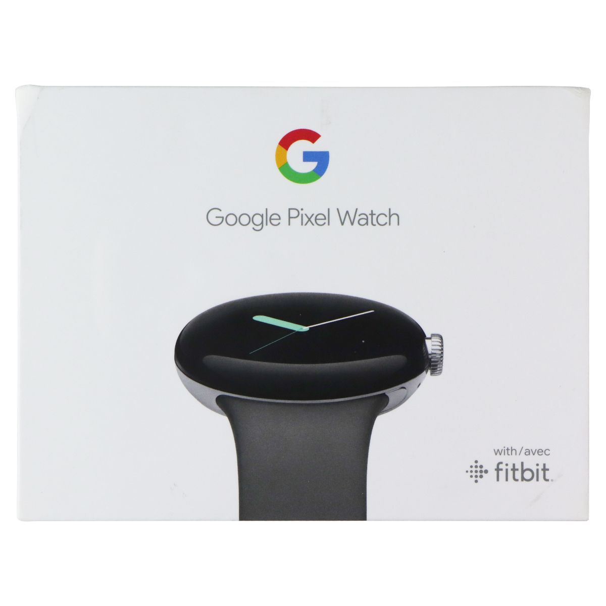 Google Pixel Watch 1st Gen (GQF4C) Smartwatch (Wi-Fi Only) - Silver/Charcoal