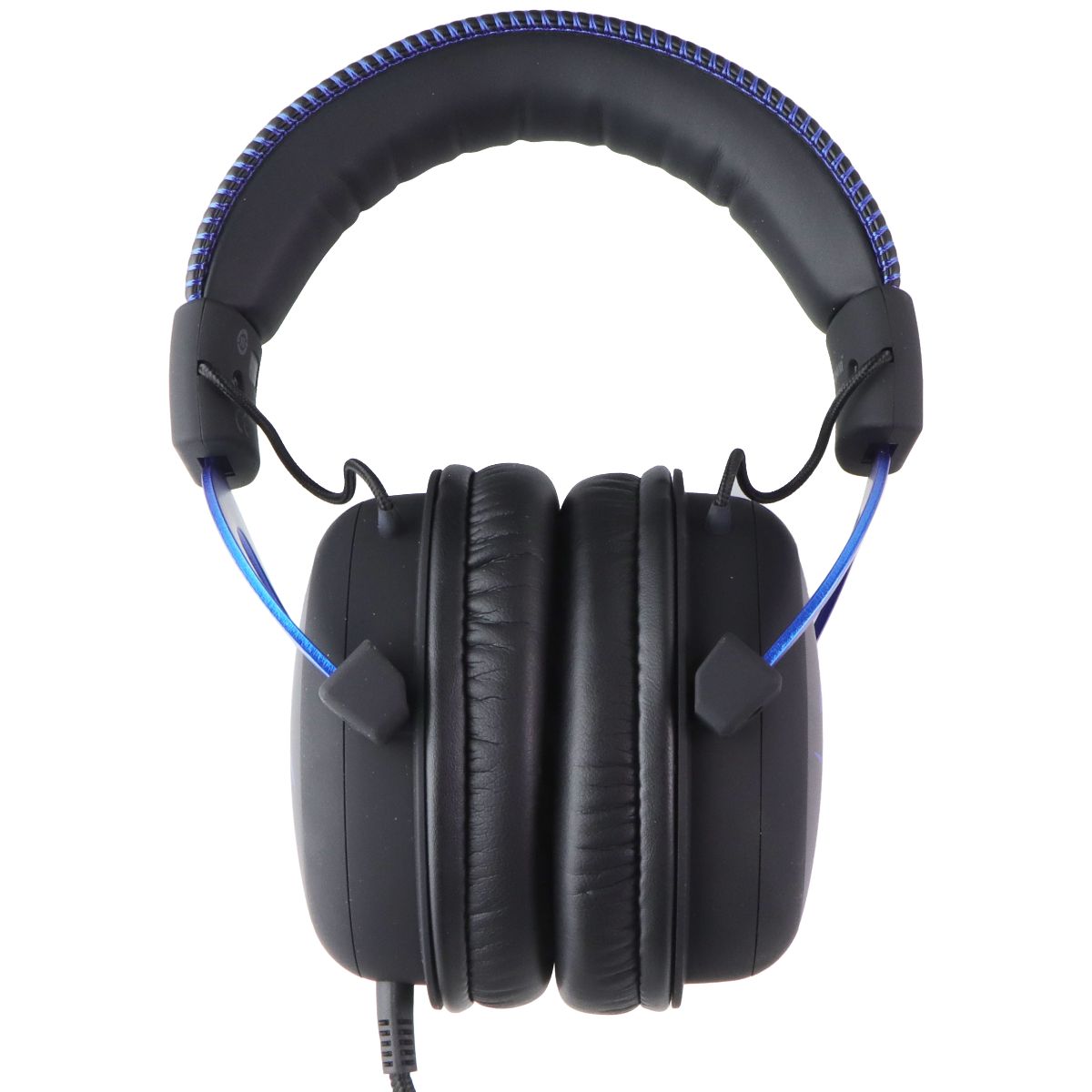 Official PlayStation Wired HyperX Cloud Gaming Headset for PS4/PS5 - Black/Blue