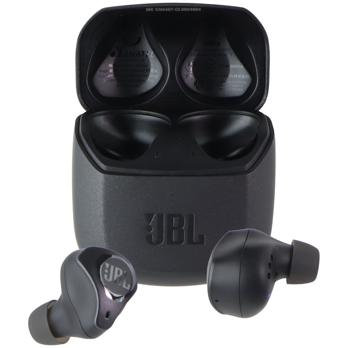 JBL Club Pro+ ANC True Wireless Bluetooth Earbuds with Wireless Charging - Black