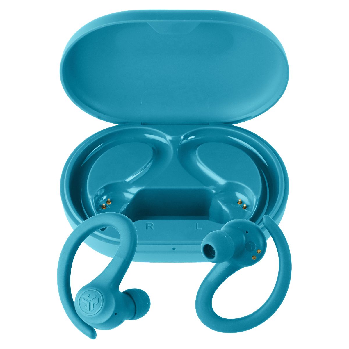 JLab Go Air Sport Wireless Workout Earbuds + Charging Case - Teal