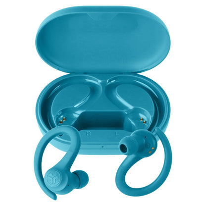 JLab Go Air Sport Wireless Workout Earbuds + Charging Case - Teal