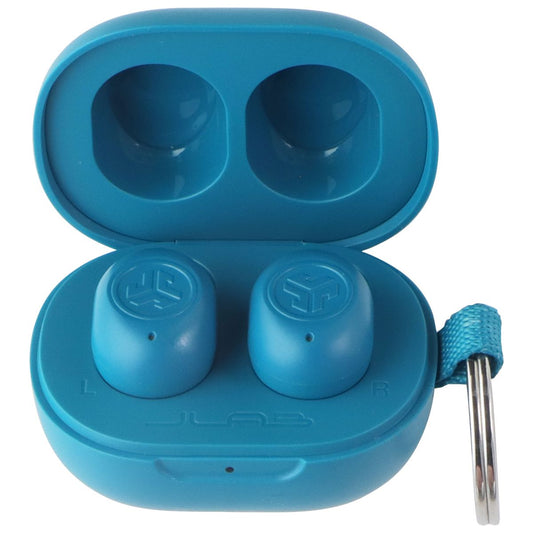 JLab JBuds Mini True Wireless Bluetooth Earbuds + Charging Case - Aqua Teal