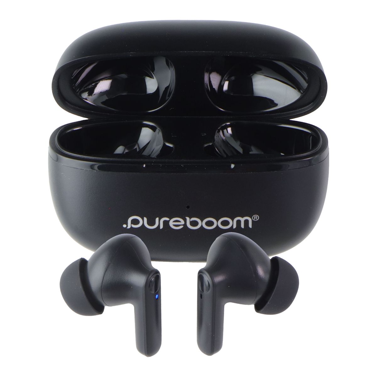 PureGear PureBoom Wireless Earbuds with Built-in Mic - Black