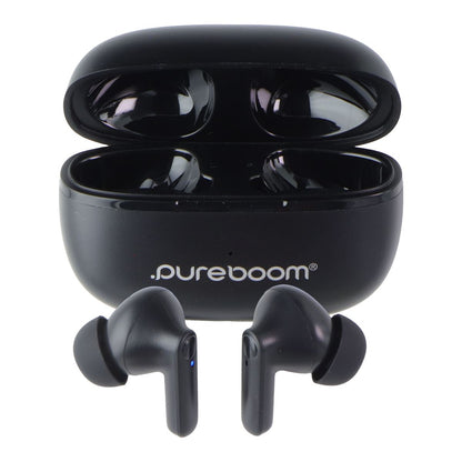 PureGear PureBoom Wireless Earbuds with Built-in Mic - Black
