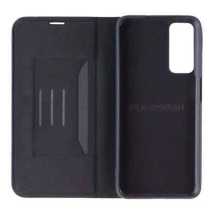 PureGear Express Folio Protective Wallet Case for Cricket Debut S3 - Black