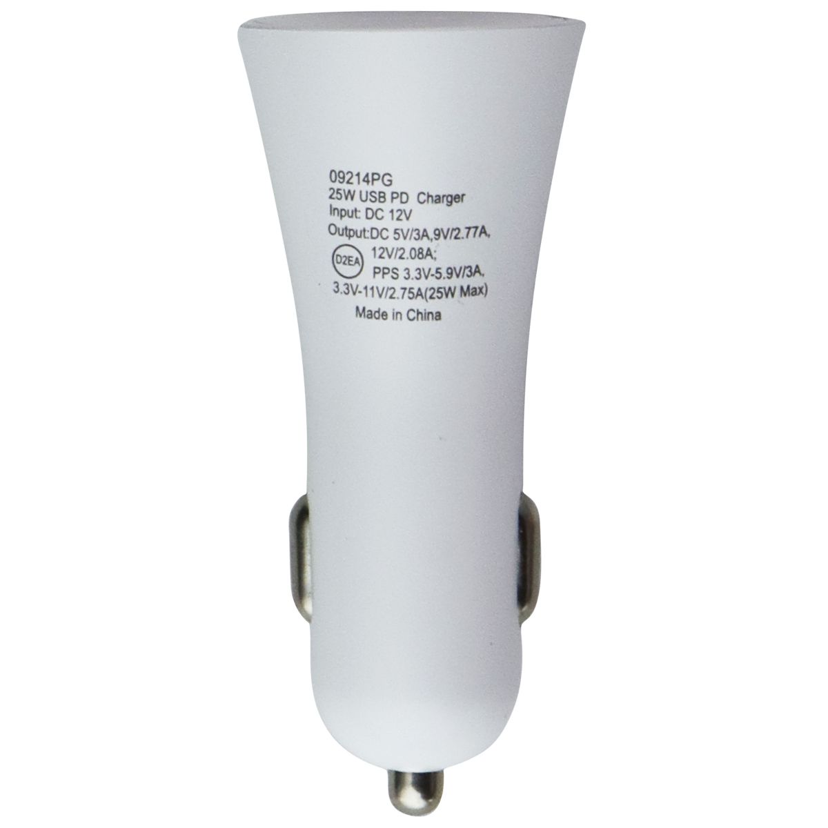 PureGear Light Speed 25W USB-C Car Charger - White (G01329PG)