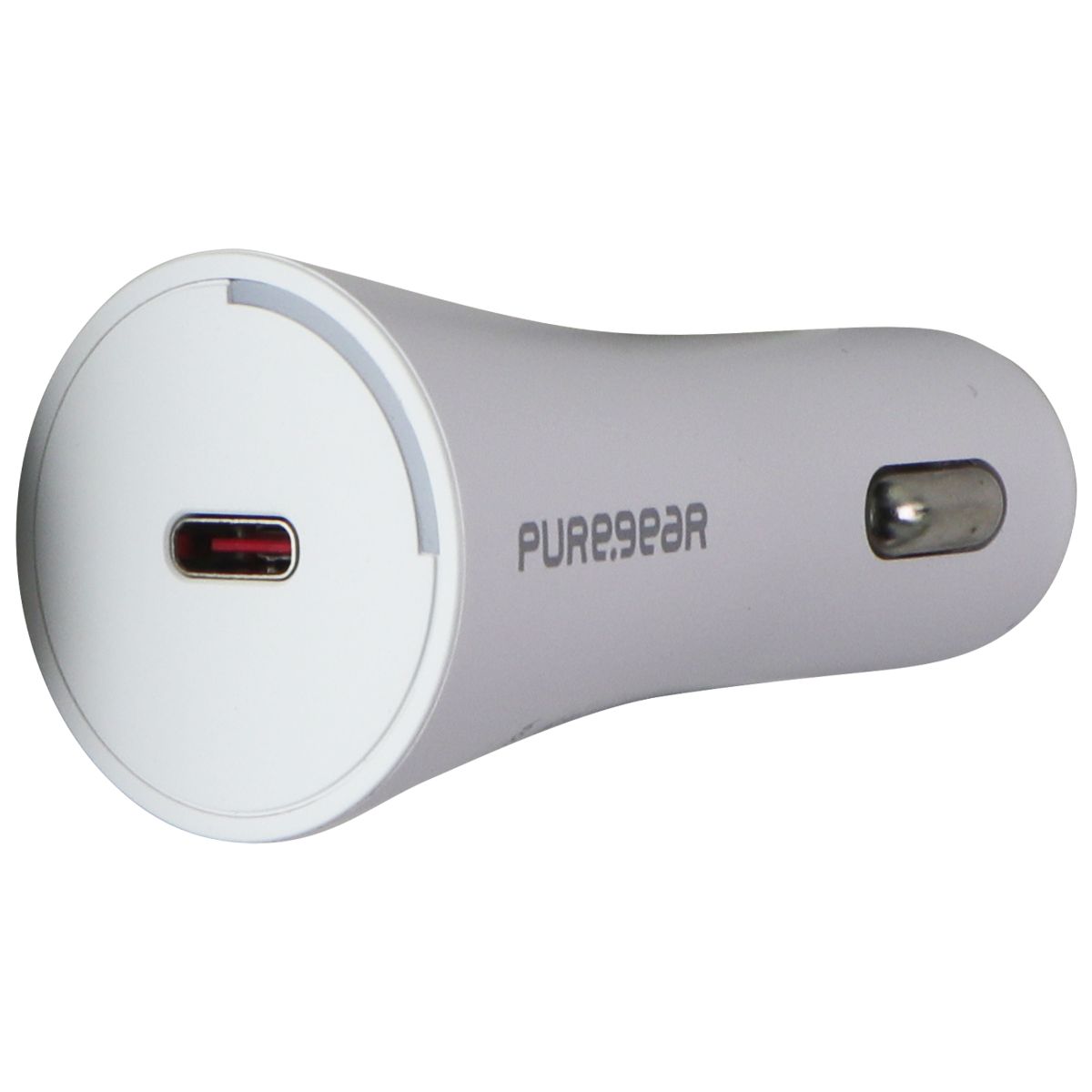 PureGear Light Speed 20W USB-C Wall & Car Charger w/ USB-C Cable - White