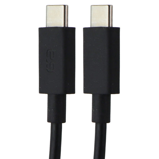 PureGear (6-Ft) USB-C to USB-C Charge and Sync Cable - Black