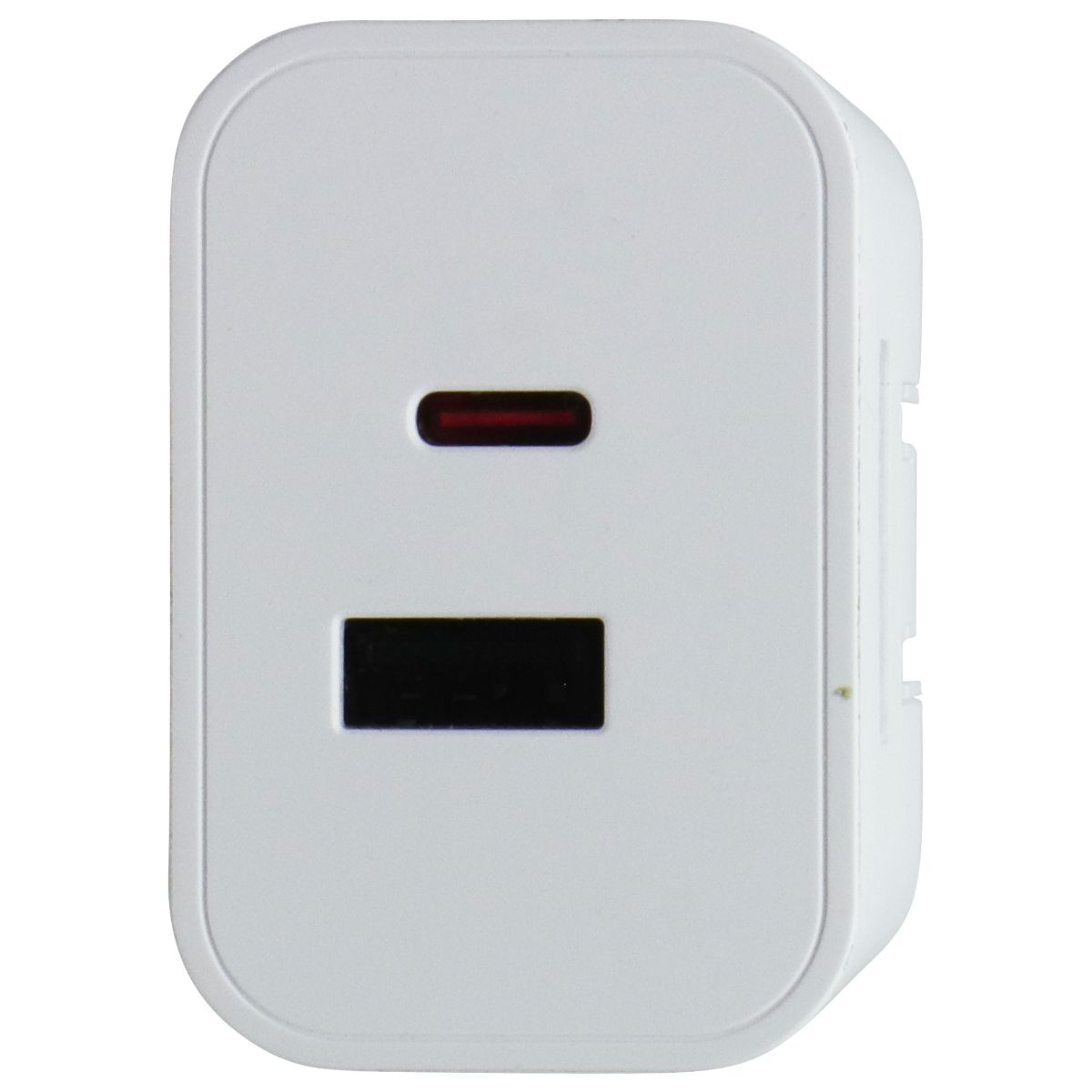 PureGear (42W) USB-A and USB-C Dual Port PD Charger - White (10858PG)