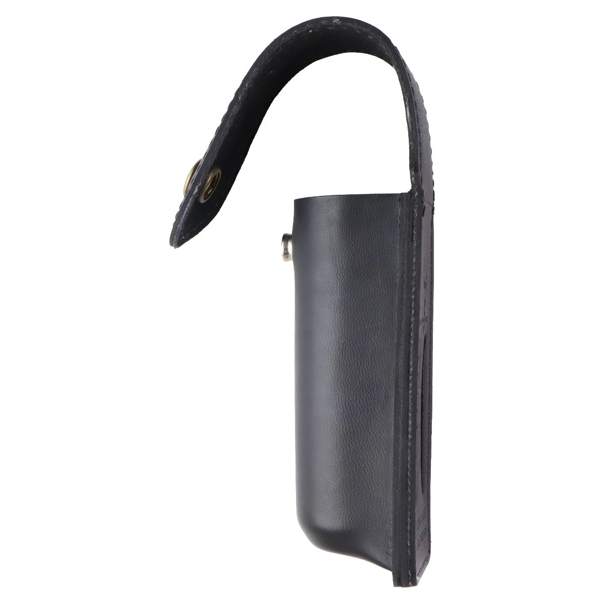 Safariland Leather 38 Mace/OC Spray Holder Belt Pouch - Black/Black Snap (27/97)
