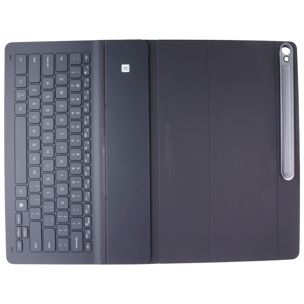 Samsung Book Cover Keyboard Slim for Galaxy Tab S10 FE+/S10 FE+ 5G/ Black/AI KEY