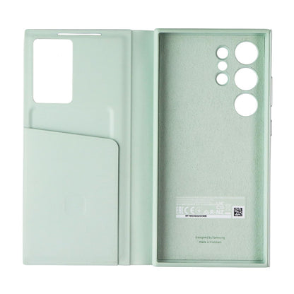 Samsung Smart View Wallet Case for Galaxy S24 Ultra - Light Green (EF-ZS928CGE)