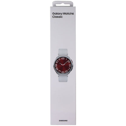 Samsung Galaxy Watch6 Classic (43mm) LTE + Bluetooth (SM-R955) - Silver/White