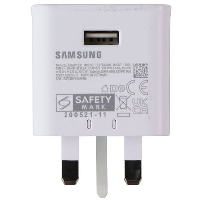 Samsung Travel Adapter 9V/1.67A (EP-TA200) - White (UK UAE Plug)
