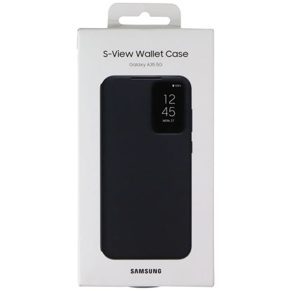 Samsung S-View Wallet Case for Galaxy A35 5G - Black