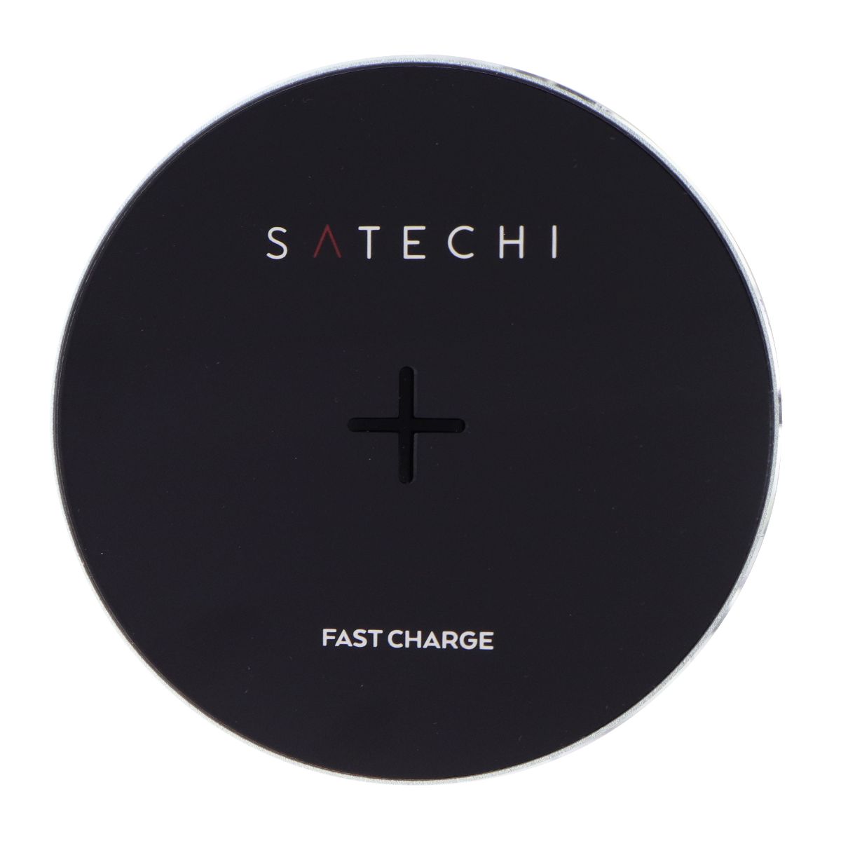SATECHI Wireless Charger Pad with Fast Charge - Space Gray (ST-WCPM)