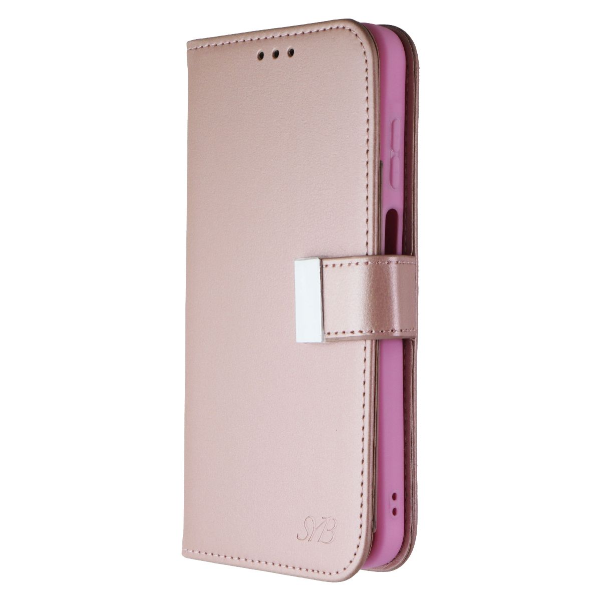 SYB Wallet Folio Series Case for Samsung Galaxy A25 (5G) - Rose Gold